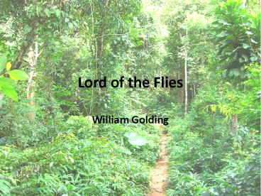 Lord of the Flies