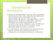ELEMENTOS DE TRANSICI