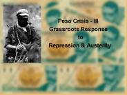 Peso Crisis - III