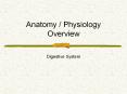 Anatomy / Physiology Overview PowerPoint PPT Presentation