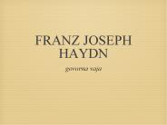 FRANZ JOSEPH HAYDN