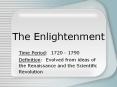 The Enlightenment PowerPoint PPT Presentation