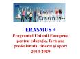 ERASMUS   Programul Uniunii Europene pentru educa?ie, formare profesionala, tineret ?i sport 2014-2020 PowerPoint PPT Presentation