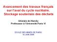 Avancement des travaux fran PowerPoint PPT Presentation
