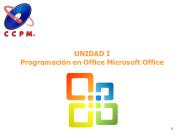 UNIDAD I Programaci