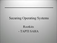 Securing Operating Systems
