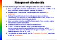 Management et leadership PowerPoint PPT Presentation