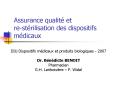 Assurance qualit PowerPoint PPT Presentation
