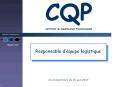 CQP Certificat de Qualification Professionnelle PowerPoint PPT Presentation