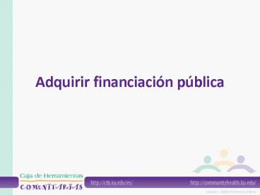 Adquirir financiaci