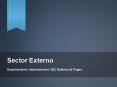 Sector Externo PowerPoint PPT Presentation