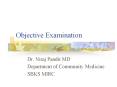 Objective%20Examination PowerPoint PPT Presentation