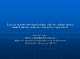 Poverty, human development and the Indonesian labour market: issues, evidence and policy implications PowerPoint PPT Presentation