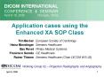 Application cases using the Enhanced XA SOP Class PowerPoint PPT Presentation