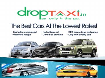 Taxi service in Chennai