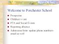 Welcome to Porchester School PowerPoint PPT Presentation