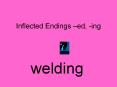 Inflected Endings  PowerPoint PPT Presentation