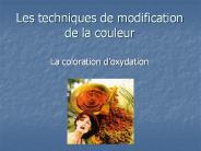 Les techniques de modification de la couleur