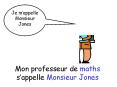 Mon professeur de maths s PowerPoint PPT Presentation