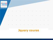 JQuery Course Training Pune