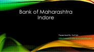 Address for Bank of Maharashtra Indore