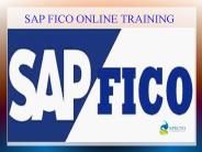 SAP FICO ONLINE TRAINING IN USA