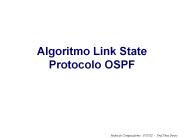 Algoritmo Link State Protocolo OSPF
