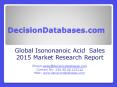 International Isononanoic Acid Industry: Market research, Company Assessment and Industry Analysis 2015 PowerPoint PPT Presentation