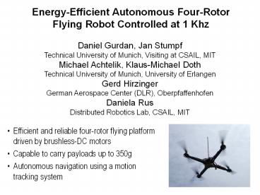 IEEE ICRA'07 Digest Template