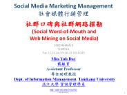 Social Media Marketing Management ????????