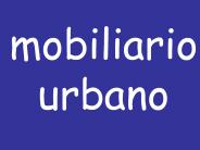mobiliario urbano