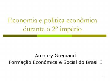 Economia e politica econ