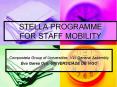 STELLA PROGRAMME FOR STAFF MOBILITY PowerPoint PPT Presentation