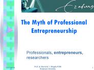 The Myth of Professional Entrepreneurship