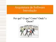 Arquitetura de Software Introdu