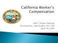 California Worker PowerPoint PPT Presentation