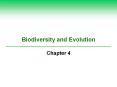 Biodiversity and Evolution PowerPoint PPT Presentation
