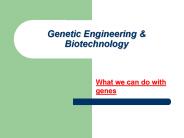 Genetic Engineering