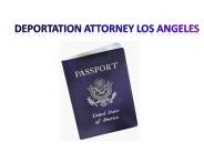 Deportation Attorneys Los Angeles