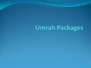 Umrah Packages London
