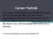 career fastrak