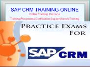 sap crm training online in Southafrica
