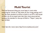 multi tourist