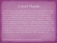 career hands PowerPoint PPT Presentation