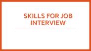 Job Interview Skills by IBSAR