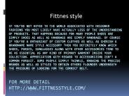 fittnes style