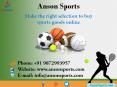 Make the right selection to buy sports goods online