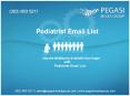 Podiatrist Email List PowerPoint PPT Presentation