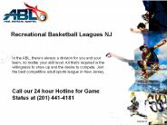 Recreational Basketball Leagues NJ