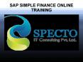 sap simple finance online training in uk PowerPoint PPT Presentation